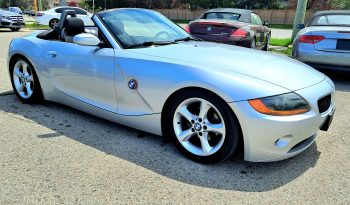 2004 BMW Z4 CONVERTIBLE full